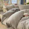 Washed Microfiber Duvet Cover Set with Pillowcases