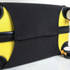 Black and yellow stretchy suitcase cover protector for luggage