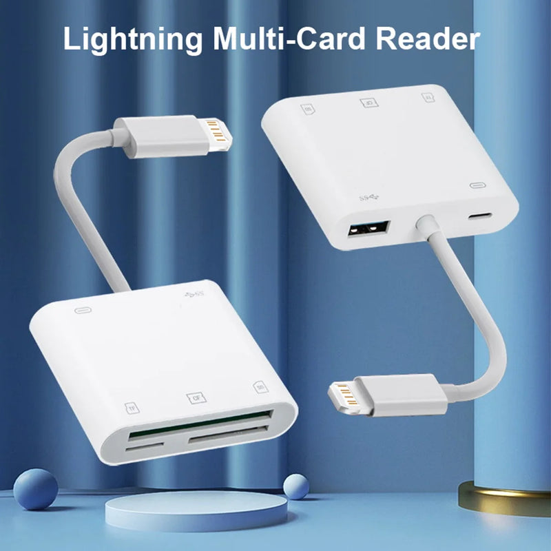 5-in-1 Lightning Card Reader & Adapter