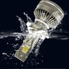 Smart App Control LED Headlight Bulbs with Triple Color Modes