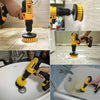 Drill Brush Attachment Set (3-Piece)