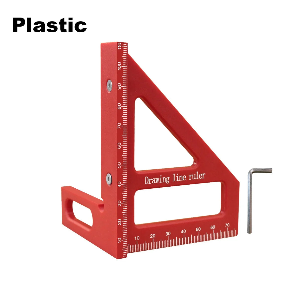 3D Multi-Angle Woodworking Square Ruler