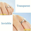 Soft Silicone Ring Sizers for a Snug, Secure Fit