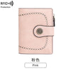 Vintage RFID-Blocking Tri-Fold Wallet with Ample Storage