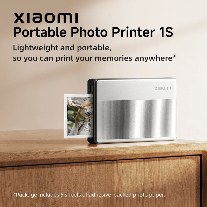 Portable Bluetooth Photo Printer with ZINK Technology