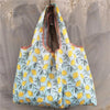 Foldable Eco-Friendly Shopping Bag with Cartoon Print