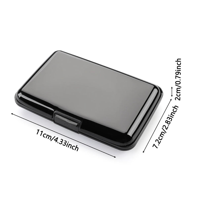 Slim RFID-Blocking Aluminum Card Holder