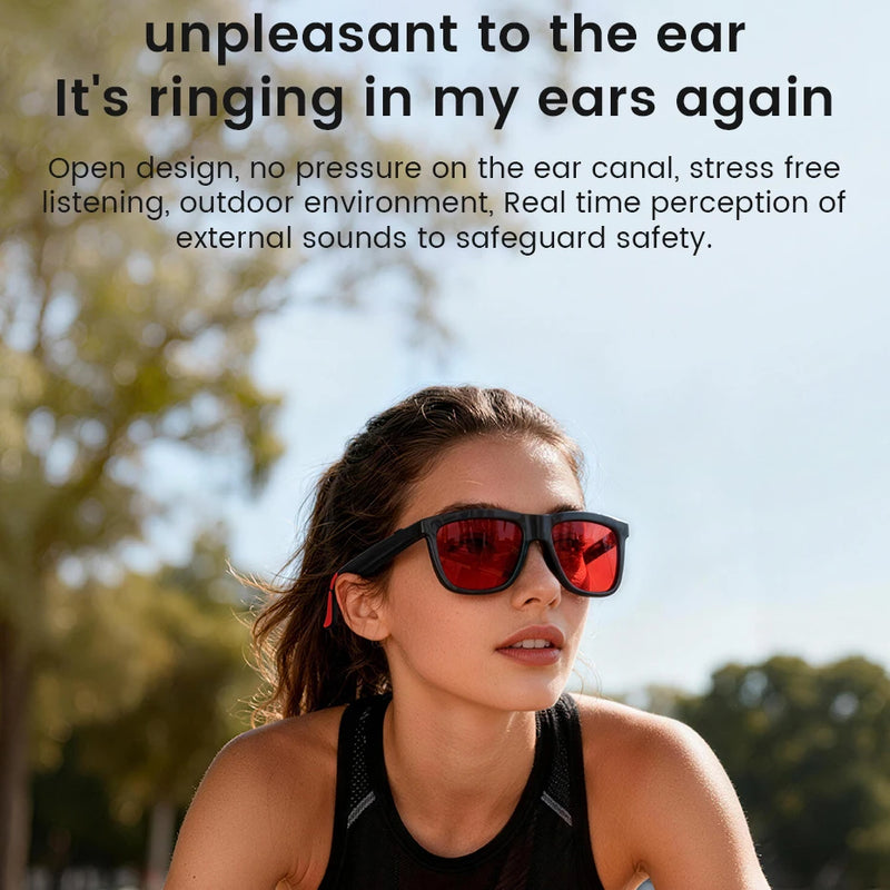 Smart Audio Glasses with AI Translation & Color-Changing Lenses