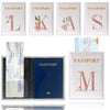 Elegant Rose Gold Passport Cover
