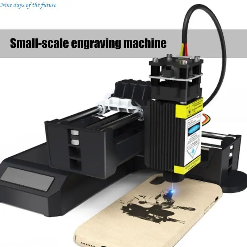 Compact Desktop Laser Engraver for Wood, Acrylic & Leather