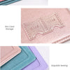 RFID-Blocking PU Leather Passport Holder with 3D Embossed Design