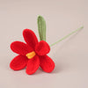 Handcrafted Crochet Tulip Bouquet – Artificial Knitted Flowers for Home Décor & Gifting