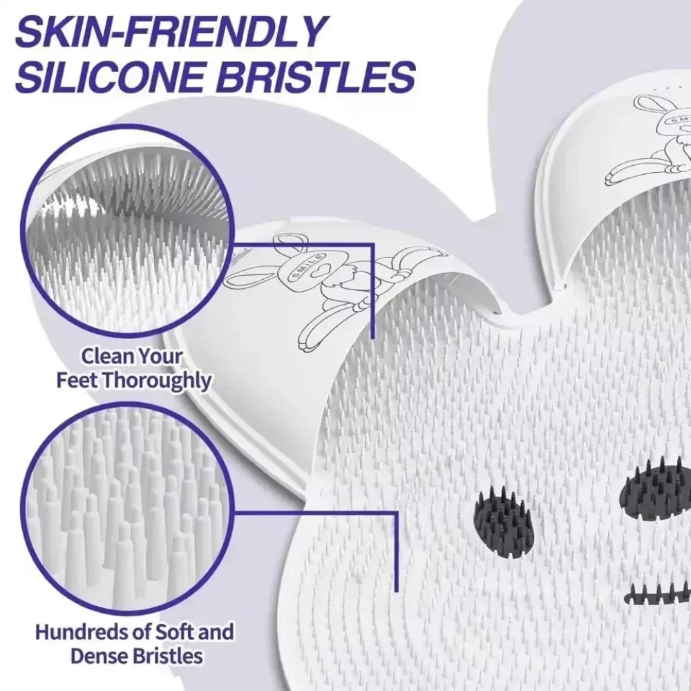 Textured Shower Foot Scrubber & Massage Mat