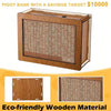 Wooden Savings Challenge Money Box