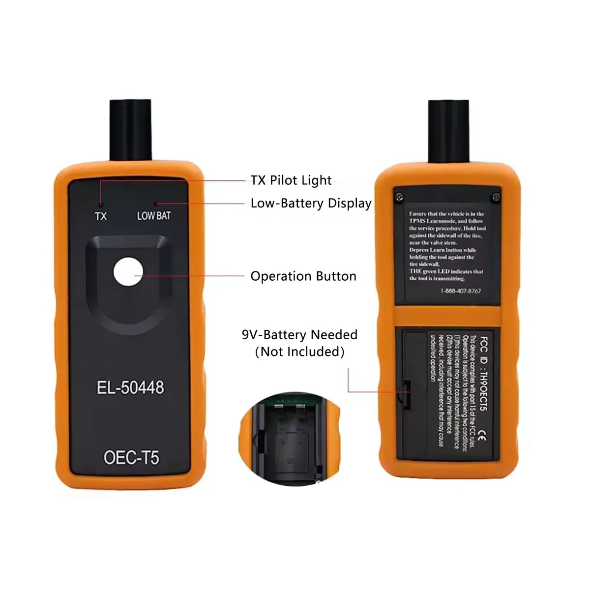 TPMS Reset Tool for GM and Opel Vehicles