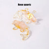 Natural Crystal Goldfish Figurine Feng Shui Decor