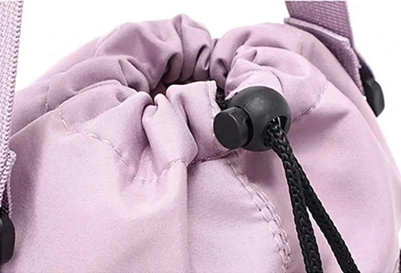 Insulated Water Bottle Carrier Bag with Phone Pocket