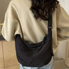 Lightweight Canvas Crossbody Bag with Adjustable Strap