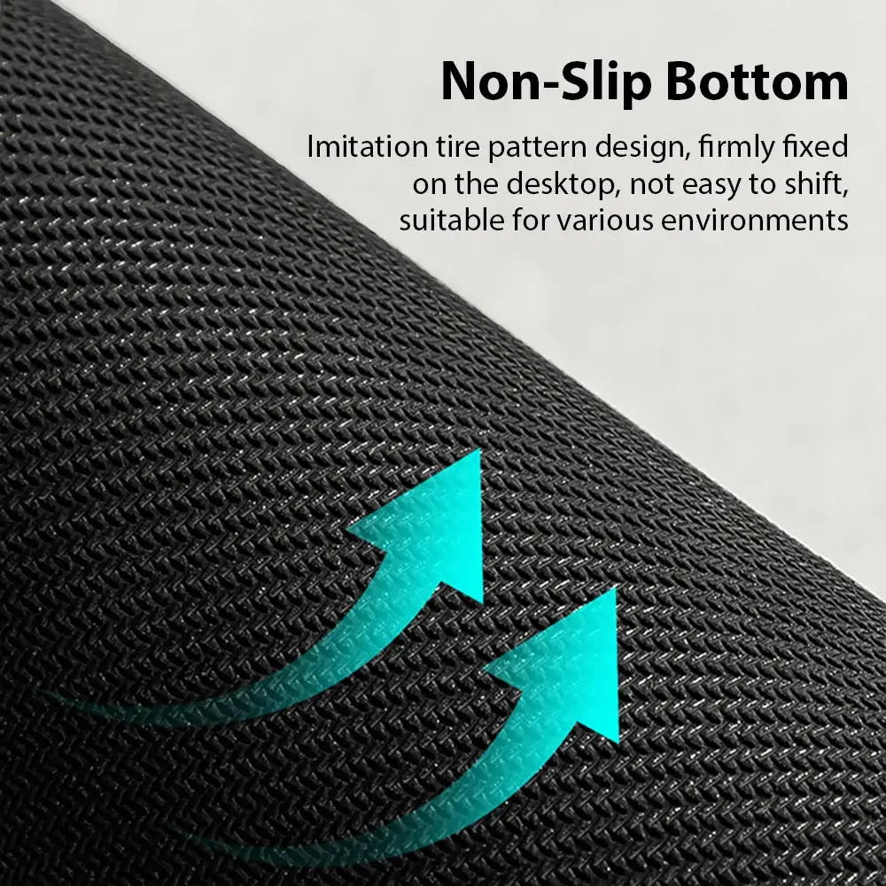 Extra-Large Anime Mouse Pad with Non-Slip Rubber Base