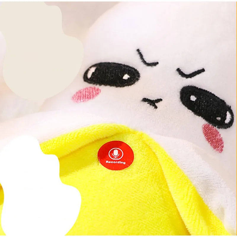 Musical Fruit Plush Toy with Beat Detection and Recording