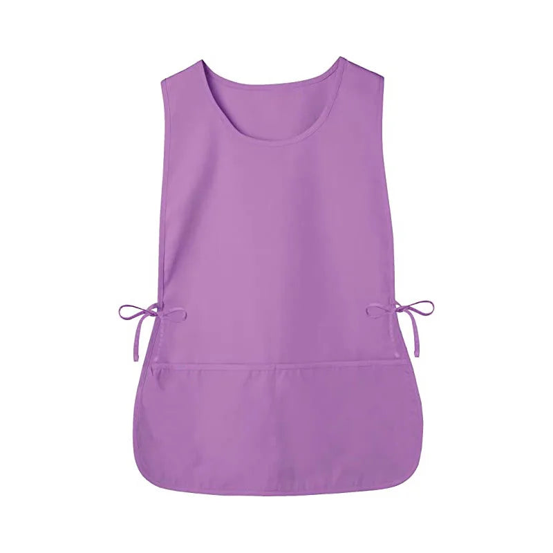 Durable Polyester Vest Apron for Kitchen, Cleaning & Salon Work