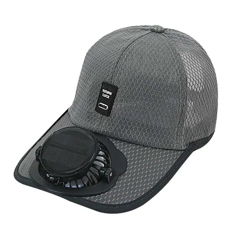 Gorra con Ventilador Solar