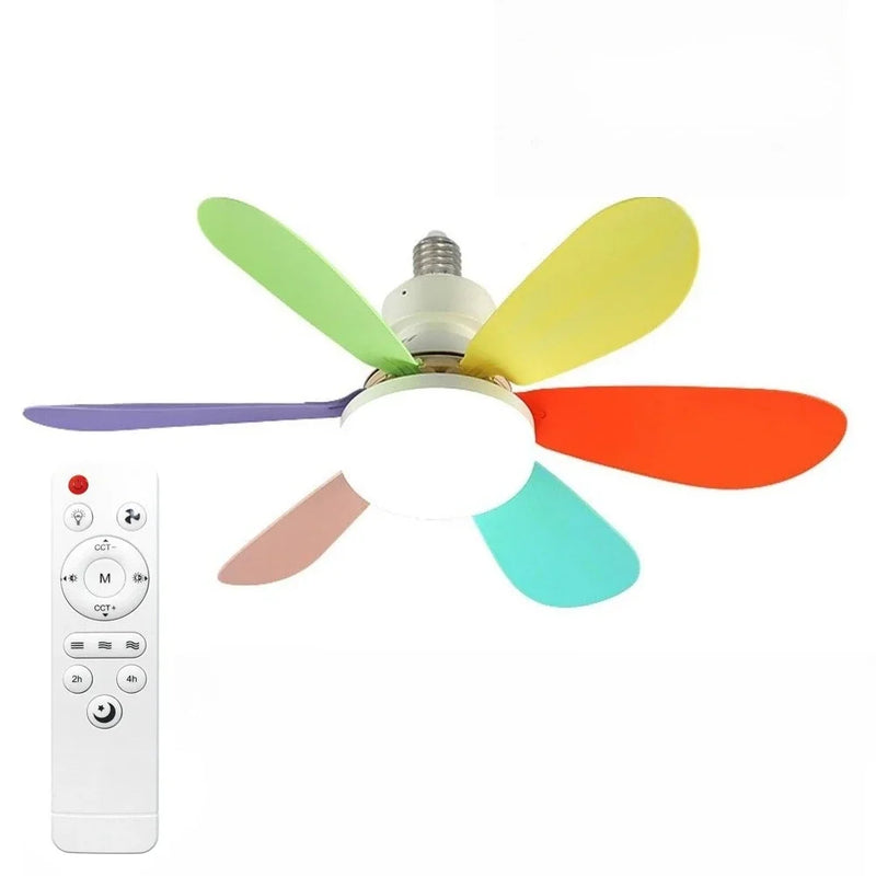 Modern LED Ceiling Fan Light with Remote Control