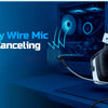 USB Gaming Headset with 7.1 Surround Sound and Noise-Cancelling Mic