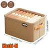 Foldable Non-Woven Fabric Closet Organizer Box