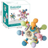 Baby Sensory Rattle Ball with Silicone Teether