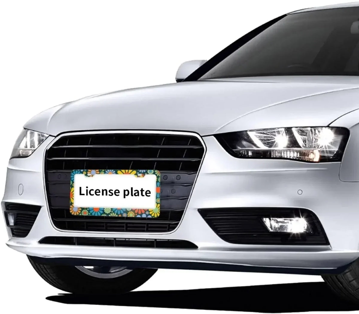 Custom Aluminum License Plate Frame with HD Design