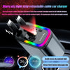 4-in-1 Retractable Car Charger with 180W Fast Charging