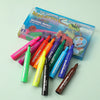A box of 12 washable scented markers in assorted fruit colors, including pink, orange, yellow, and green.