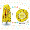Yellow reusable multi-use ice and heat therapy pack with a silicone base