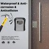 Wall-Mounted 4-Digit Combination Key Lock Box for Secure Key Storage