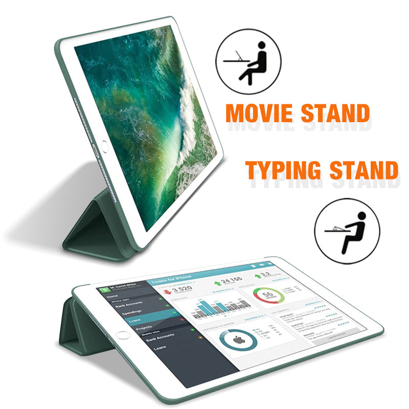 Premium Silicone Folio Case for iPad
