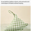 Waterproof Reusable Diaper Cover Wet Bag with Hanging Strap