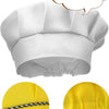 Kids' Chef Apron and Hat Set – Waterproof Cooking & Painting Smock for Boys and Girls