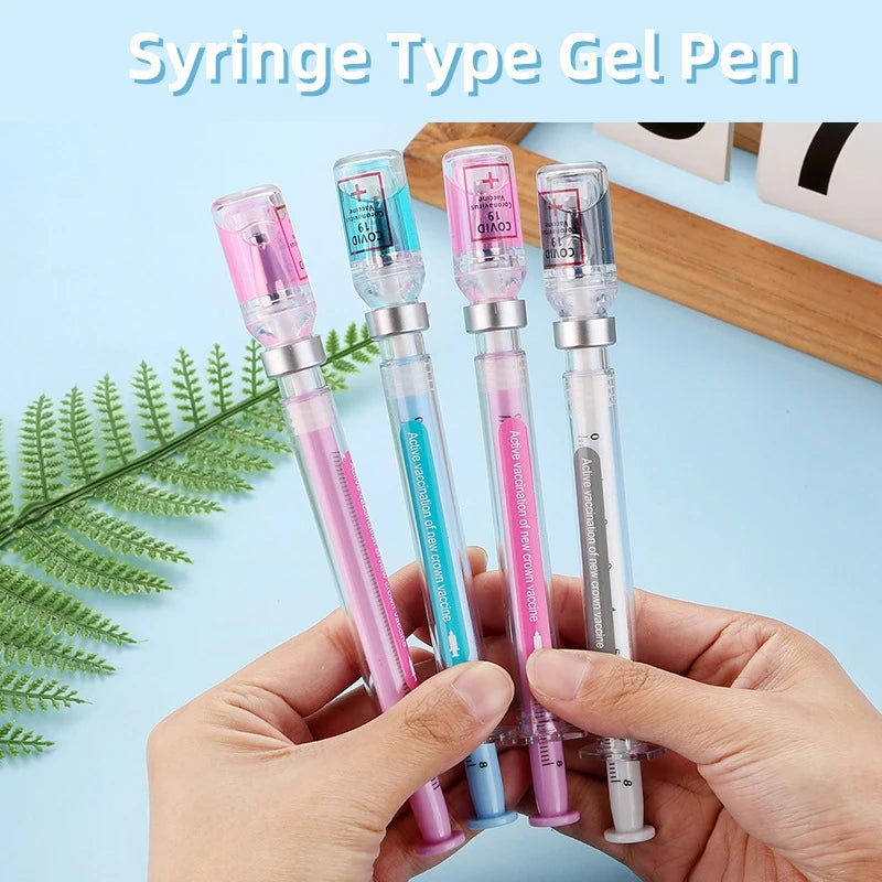 Syringe-Shaped Gel Pen
