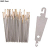 Gold Eye Embroidery Needles Set with Threaders