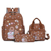 Capybara Cartoon Backpack Set for Kids