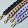 Fashionable Wide Chain Bag Strap