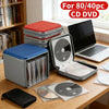 EVA Hard Shell CD/DVD Storage Case – Holds 40 Discs