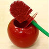 Cherry-Shaped Toilet Brush and Holder Set
