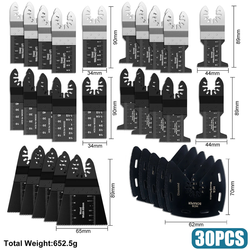 Oscillating Multi-Tool Blade & Accessory Set