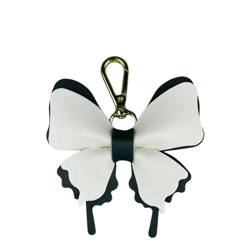 PU Leather Butterfly Bag Charm