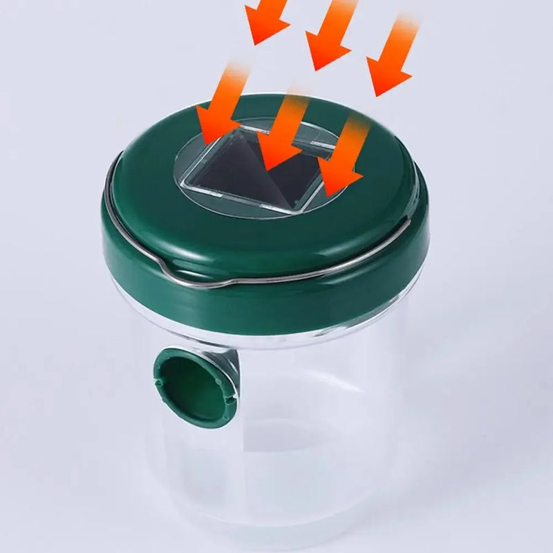Solar-Powered Insect Trap with UV Light