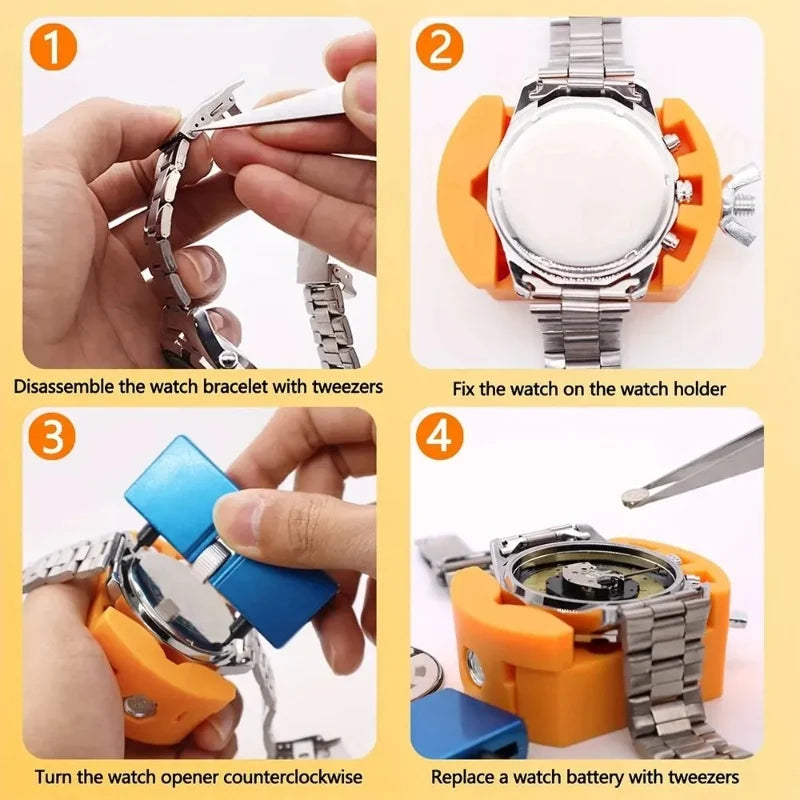 3-in-1 Watch Case Back Remover and Repair Tool Kit