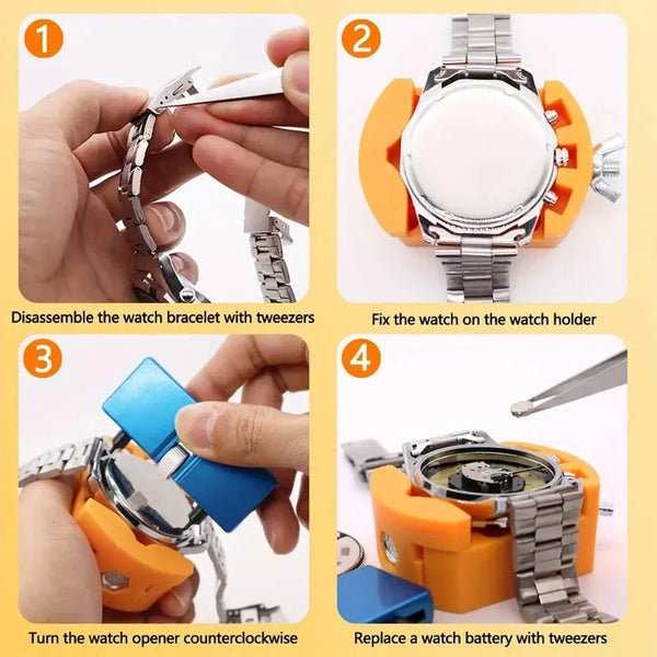 3-in-1 Watch Case Back Remover and Repair Tool Kit