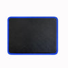 Black heavy-duty magnetic tool mat with a blue border